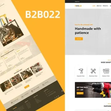 电工维修五金营销模板|B2B外贸独立站