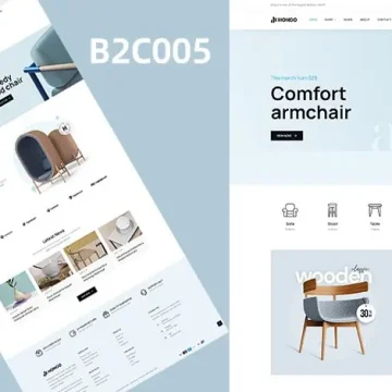 家电家具产品商城模板|B2C外贸独立站|WordPress独立站