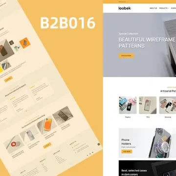 B2B外贸网站|手机壳数码产品营销网站|WP手机数码主题