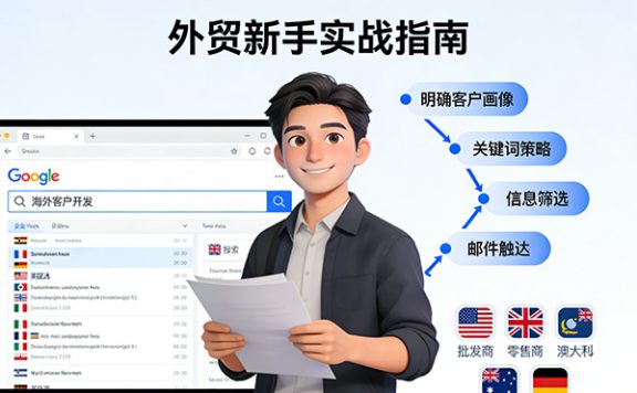 外贸新手实战指南：如何系统化利用Google搜索开发海外客户