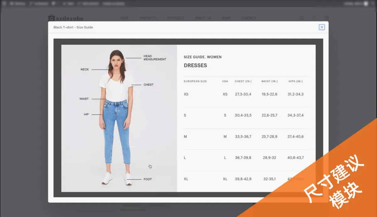 服装服饰商城模板 B2C外贸商城|WordPress独立站